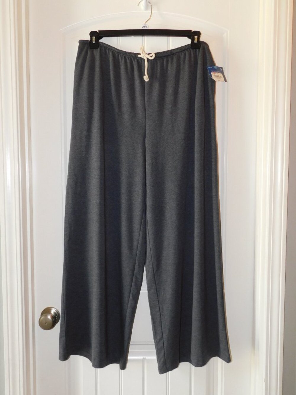 Dark Gray Juniors XL Arizona Brand Knit Wide-Leg Pants